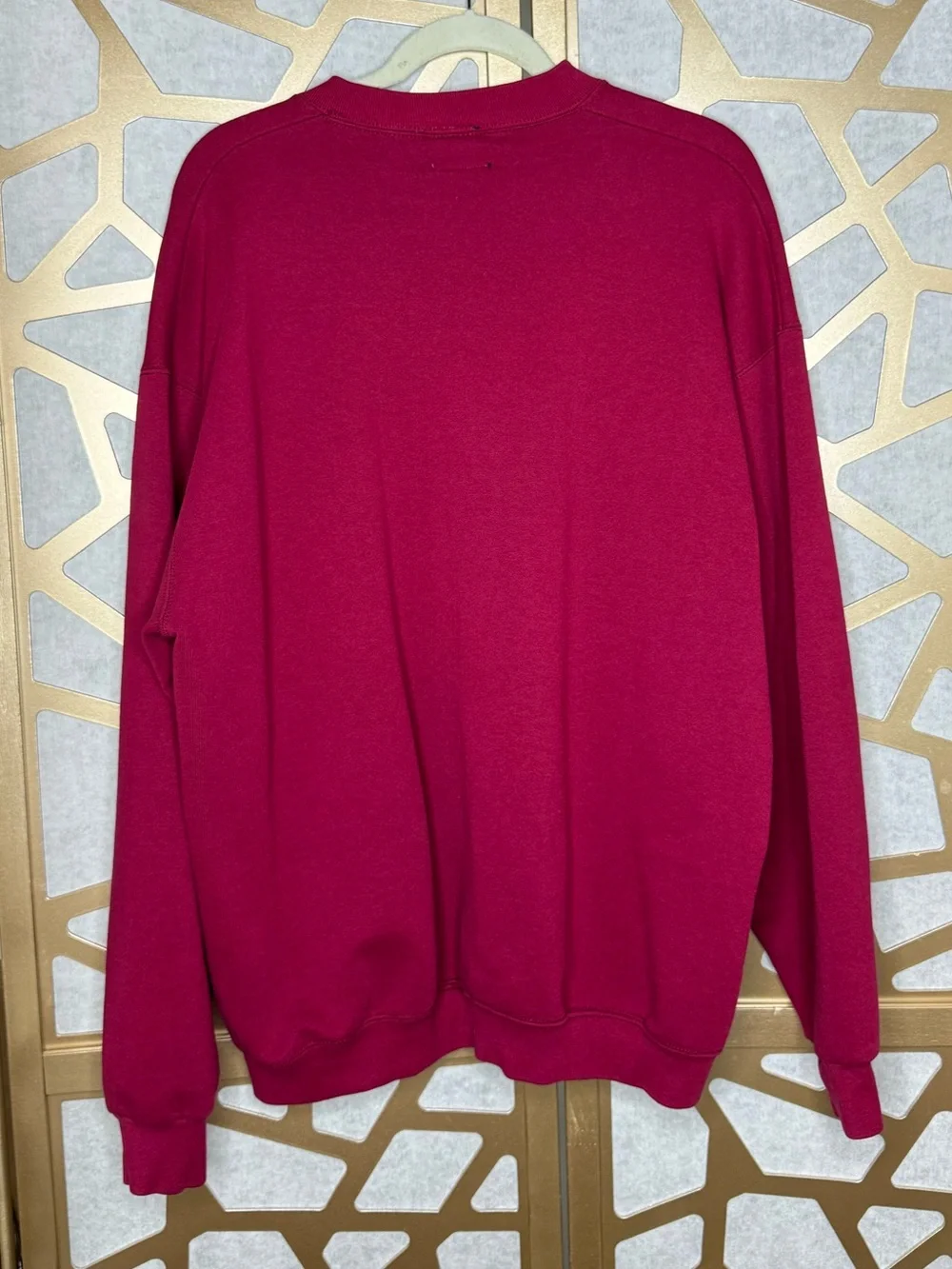 Vintage Polo Ralph Lauren USA Big Logo Crewneck Sweatshirt – Men’s XL – Burgundy